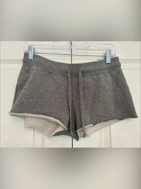 Brandy Melville Gray Fleece-Lined Sweat-shorts